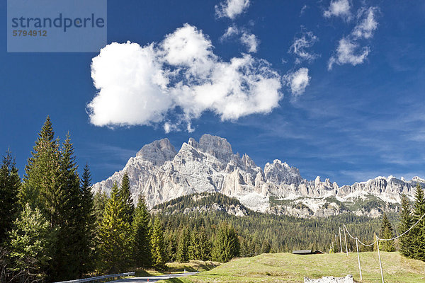 Grupo delle Marmarole  Auronzo di Cadore  Dolomiten  Italien  Europa