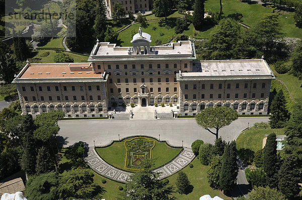 Vatikanische Gärten  Vatikan  Rom  Italien  Europa