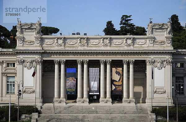 Nationalgalerie der Modernen Kunst  Rom  Italien  Europa