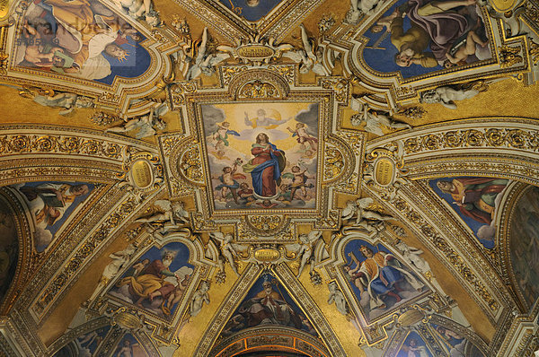 Deckengestaltung  Basilika Santa Maria Maggiore  Rom  Italien  Europa