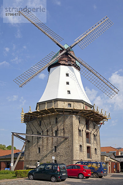 Windmühle Amanda  Kappeln  Schlei  Schleswig-Holstein  Deutschland  Europa
