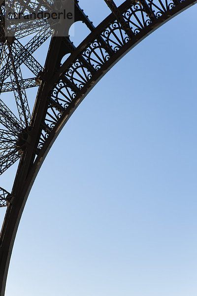 Bogen des Eiffelturms  Paris  Frankreich