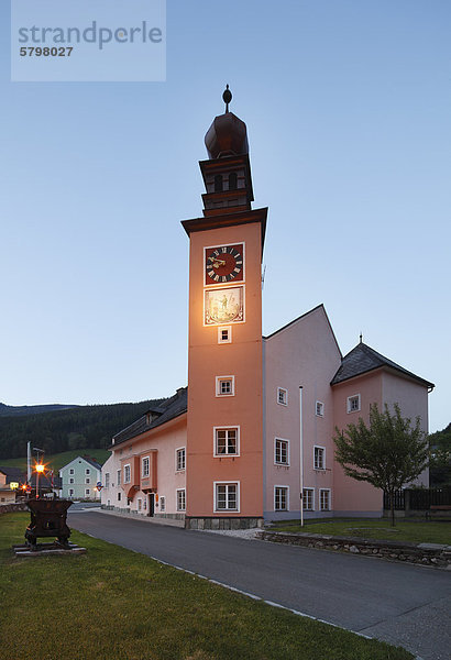 Rathaus  Vordernberg  Obersteiermark  Steiermark  Österreich  Europa  ÖffentlicherGrund