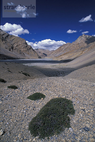 Tal des Pare oder Paru Chhu bei Dutung  Kibber-Karzok-Trek  Himachal Pradesh  indischer Himalaya  Nordindien  Indien  Asien