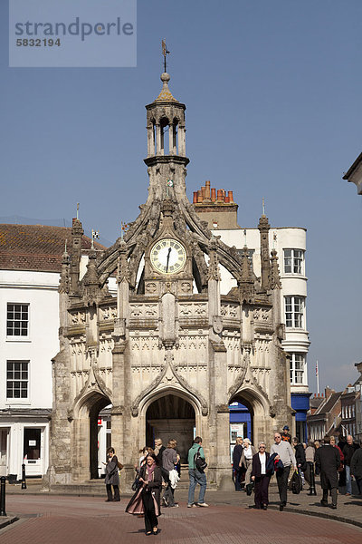 Marktkreuz  Chichester  West Sussex  England  Großbritannien  Europa