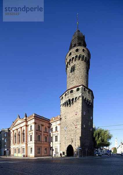 Reichenbacher Turm  Görlitz  Oberlausitz  Lausitz  Sachsen  Deutschland  Europa  ÖffentlicherGrund