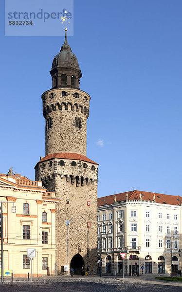 Reichenbacher Turm  Görlitz  Oberlausitz  Lausitz  Sachsen  Deutschland  Europa  ÖffentlicherGrund