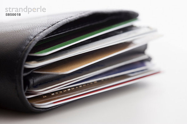 Brieftasche mit Kreditkarten