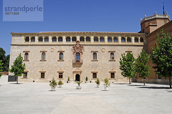Palacio Arzobispal  erzbischöflicher Palast  Bischofspalast  Alcala de Henares  Spanien  Europa