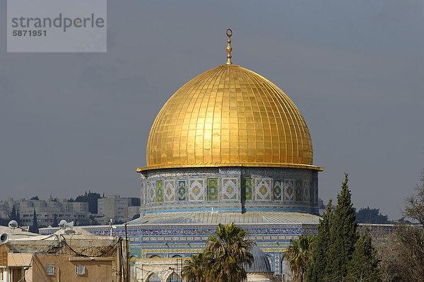 Felsendom  Jerusalem  Israel  Naher Osten