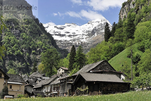 Europa Schweiz Kanton Tessin