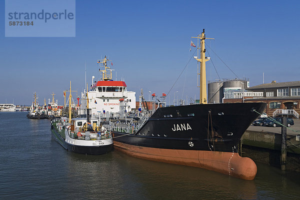 Europa Kai Cuxhaven Deutschland Niedersachsen