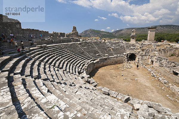 Römisches Theater  Xanthos  UNESCO Weltkulturerbe  Lykien  Türkei  Kleinasien