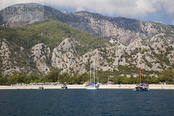 Mittelmeer Türkei lykischen Küste