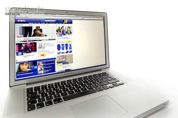 RTL  Website auf Apple MacBook Pro
