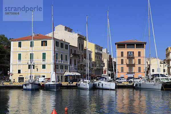 Segeln Hafen Europa Boot Italien Sardinien