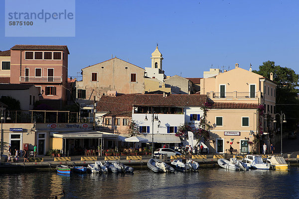 Hafen Europa Stadt Inselgruppe Italien Sardinien