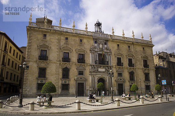 Casa de los Agreda  Königliche Kanzlei  heute der Gerichtshof von Granada  Real Chancilleria  Granada  Andalusien  Spanien  Europa  ÖffentlicherGrund