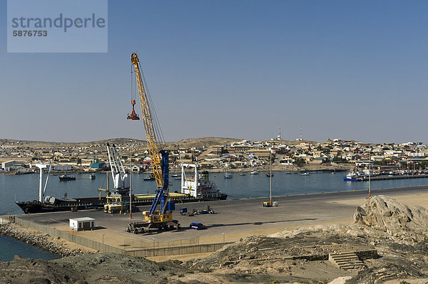 Lüderitz Hafen und Stadt  Namibia  Afrika