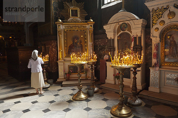 St. Vladimir-Kathedrale  Kiew  Ukraine  Europa