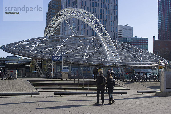 Blaak Station  Rotterdam  Niederlande  Europa
