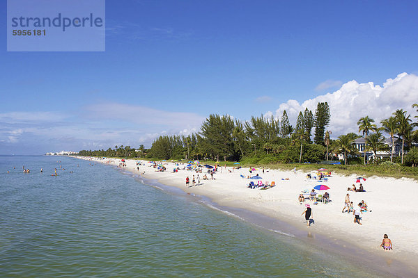 Naples Beach  Golfküste  Florida  Vereinigte Staaten von Amerika  Nordamerika