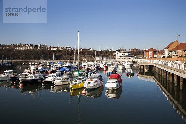 Sunderland Marina  Sunderland  Tyne und Wear  England  Vereinigtes Königreich  Europa