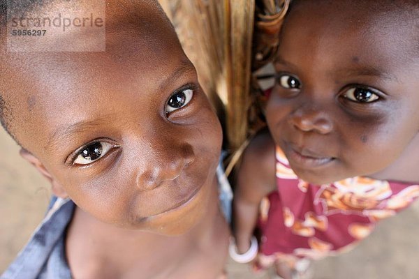 Afrikanische Kinder  Lome  Togo  Westafrika  Afrika