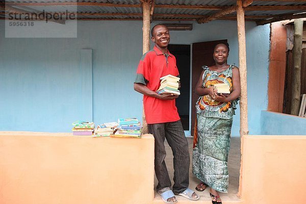 Stadtteil-Bibliothek  Lome  Togo  Westafrika  Afrika