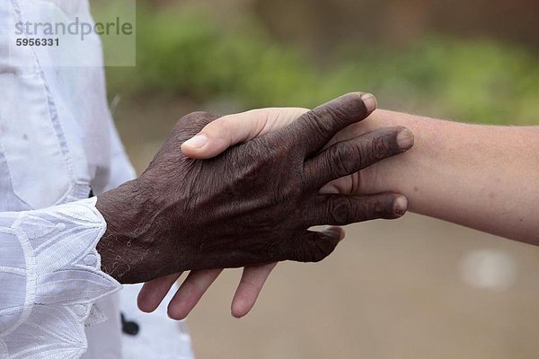 Handshake  Lome  Togo  Westafrika  Afrika