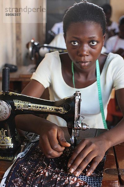Schneiderei Atelier  Lome  Togo  Westafrika  Afrika