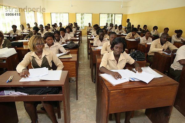 Katholische High School  Lome  Togo  Westafrika  Afrika