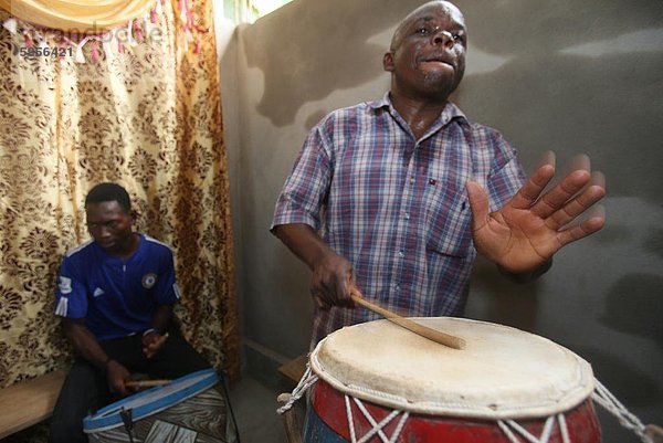 Evangelische Kirche Musiker  Lome  Togo  Westafrika  Afrika