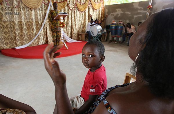 Evangelische Kirche  Lome  Togo  Westafrika  Afrika