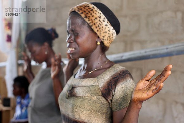 Evangelische Kirche  Lome  Togo  Westafrika  Afrika