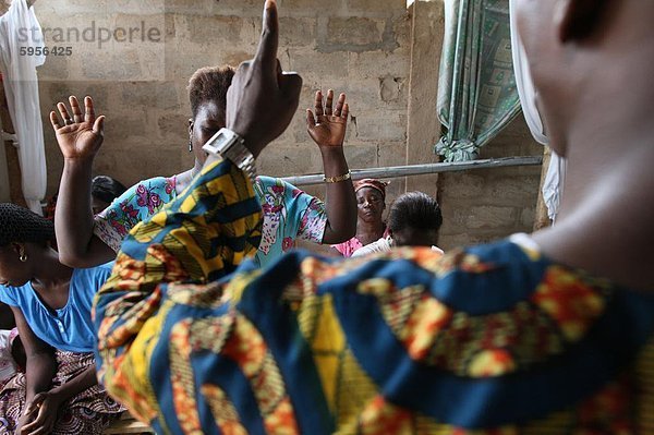 Evangelische Kirche  Lome  Togo  Westafrika  Afrika