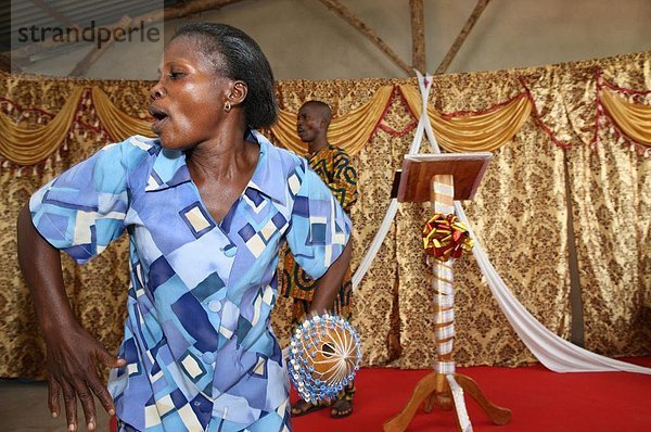 Evangelische Kirche  Lome  Togo  Westafrika  Afrika