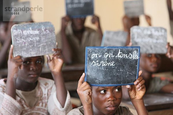 Grundschule in Afrika  Lome  Togo  Westafrika  Afrika