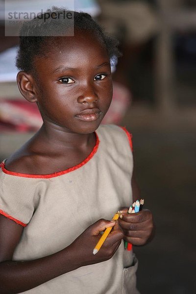 Grundschule in Afrika  Lome  Togo  Westafrika  Afrika