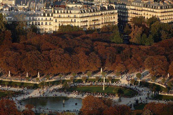 Luxemburg Hauptstadt Paris Hauptstadt Frankreich Europa Garten Ansicht Luftbild Fernsehantenne Luxemburg
