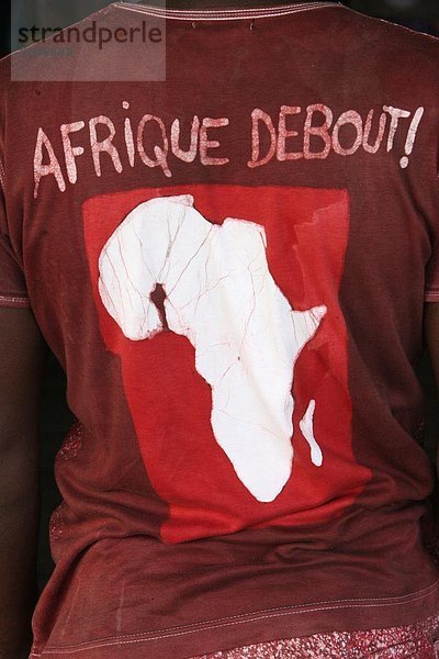 Afrikanische t-Shirts  Ganvié  Benin  Westafrika  Afrika