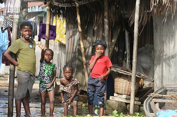 Ganvié See Dorf am Nokoue See  Benin  Westafrika  Afrika