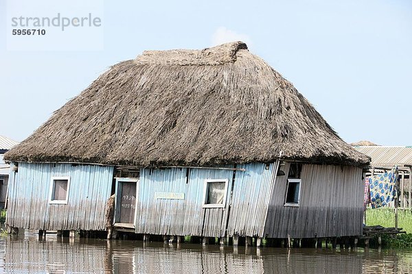 Westafrika See Dorf Afrika Benin