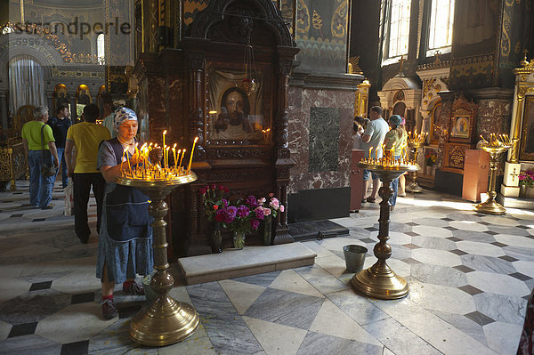 St. Volodymyr Kathedrale  Kiew  Ukraine  Europa