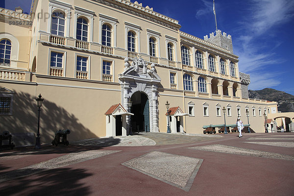 Fürsten von Grimaldi Palace (Königspalast)  Monaco  Cote d ' Azur  Mediterranean  Europa
