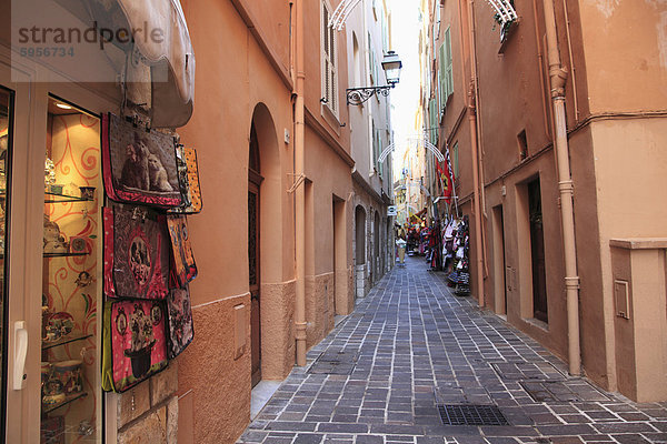 Straßenszene  Le Rocher (The Rock)  Monaco  Cote d ' Azur  Mediterranean  Europa