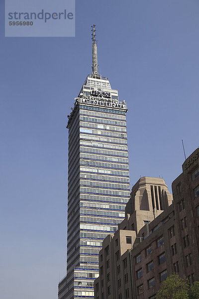 Latin American Turm (Torre Latinoamericana)  Historisches Viertel  Mexico City  Mexiko  Nordamerika