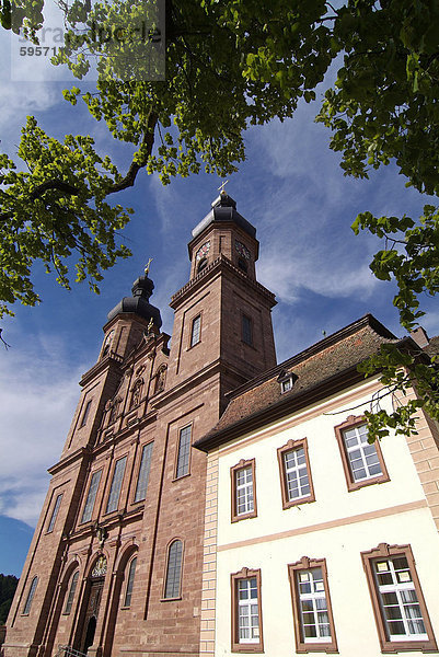 Abbey Church of St. Peter  Schwarzwald  Baden-Württemberg  Deutschland  Europa