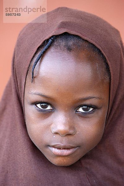 Muslimische Mädchen  Lome  Togo  Westafrika  Afrika