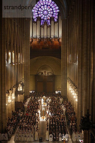 Paris Hauptstadt Frankreich Europa Fest festlich Kathedrale